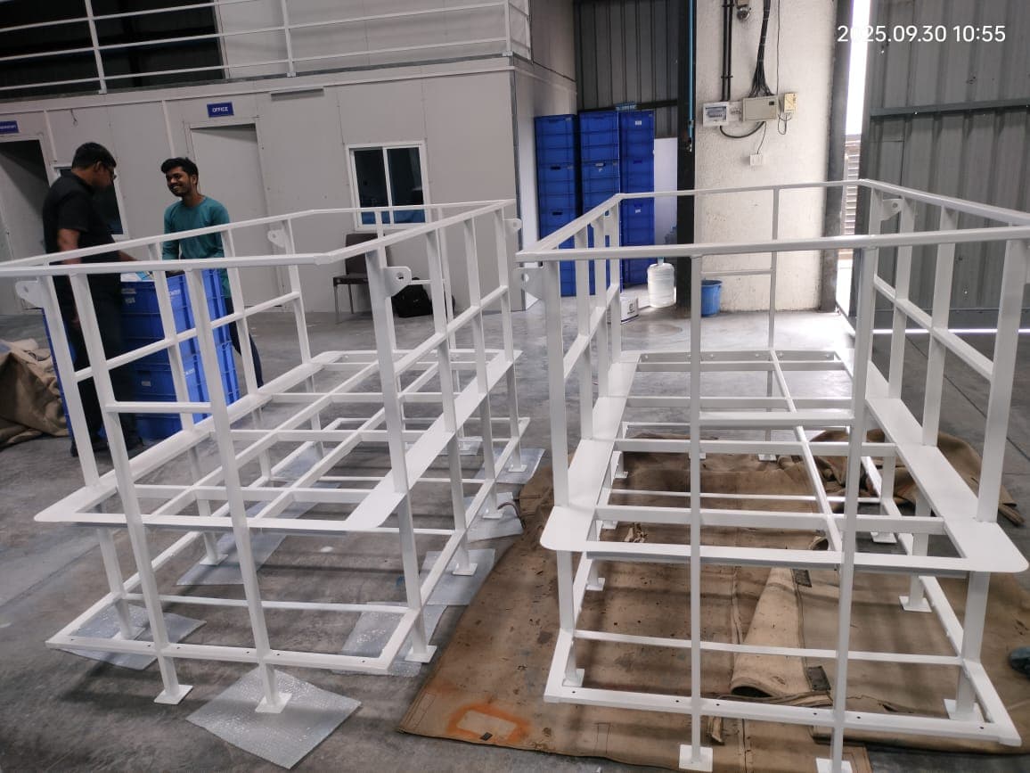 Skid frame assembly - industrial base frame fabrication