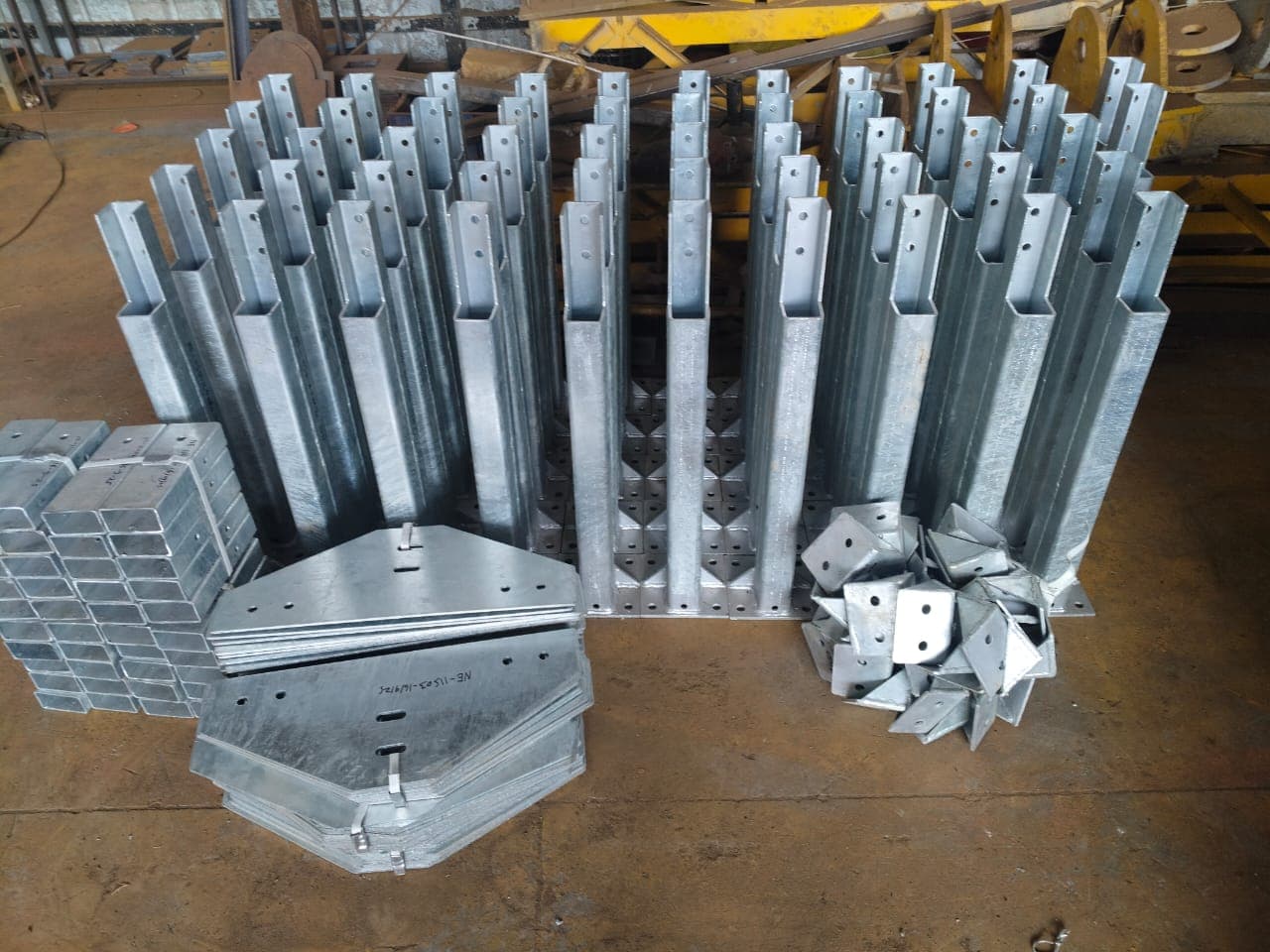 Noble Engineering solar structure fabrication in Pune